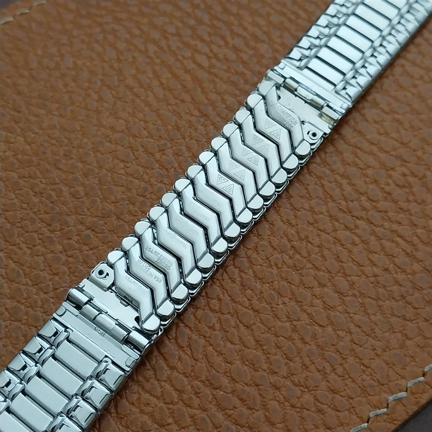 1960s Stainless Steel JB Champion 19mm 18mm 17mm Unused NOS Vintage Watch Band