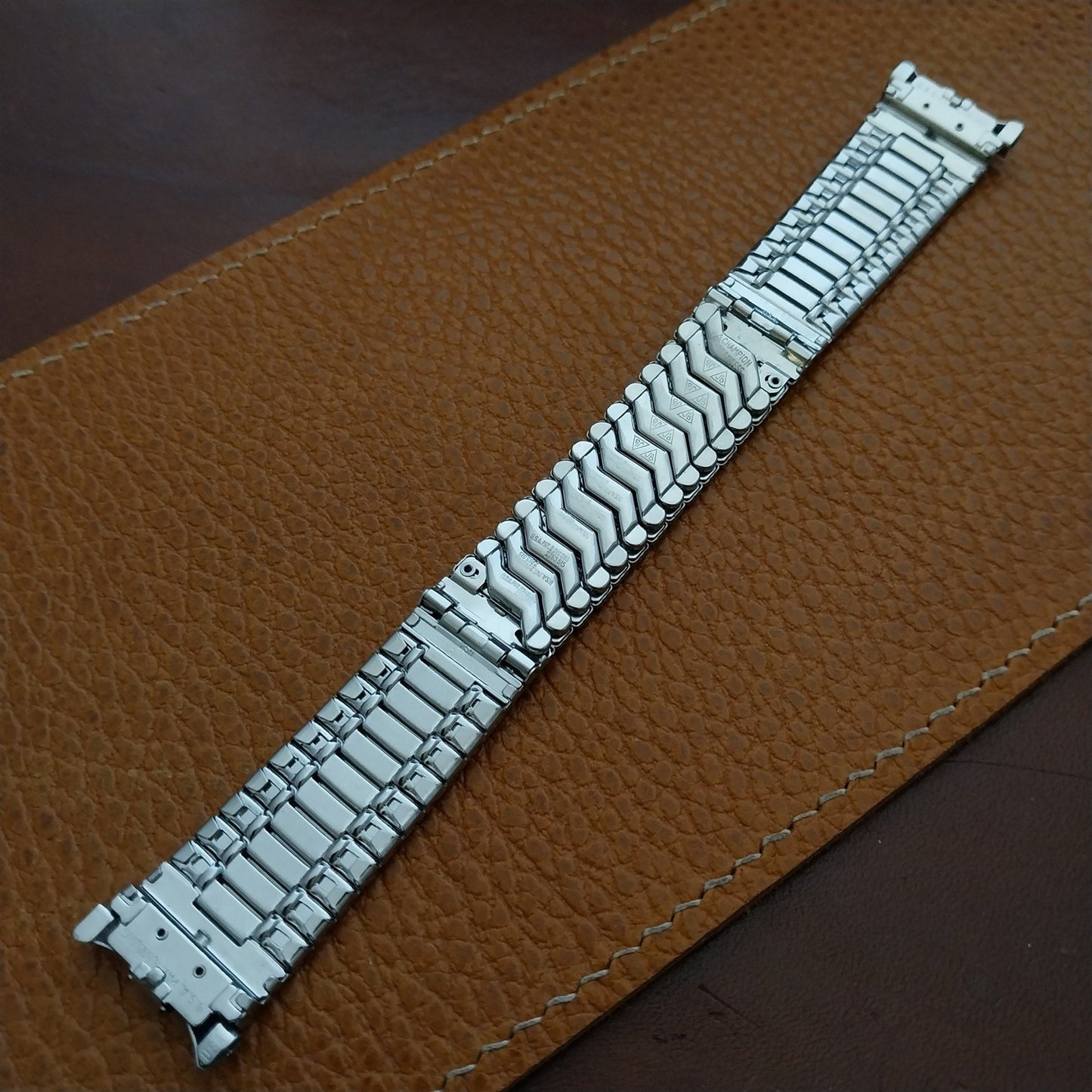 1960s Stainless Steel JB Champion 19mm 18mm 17mm Unused NOS Vintage Watch Band