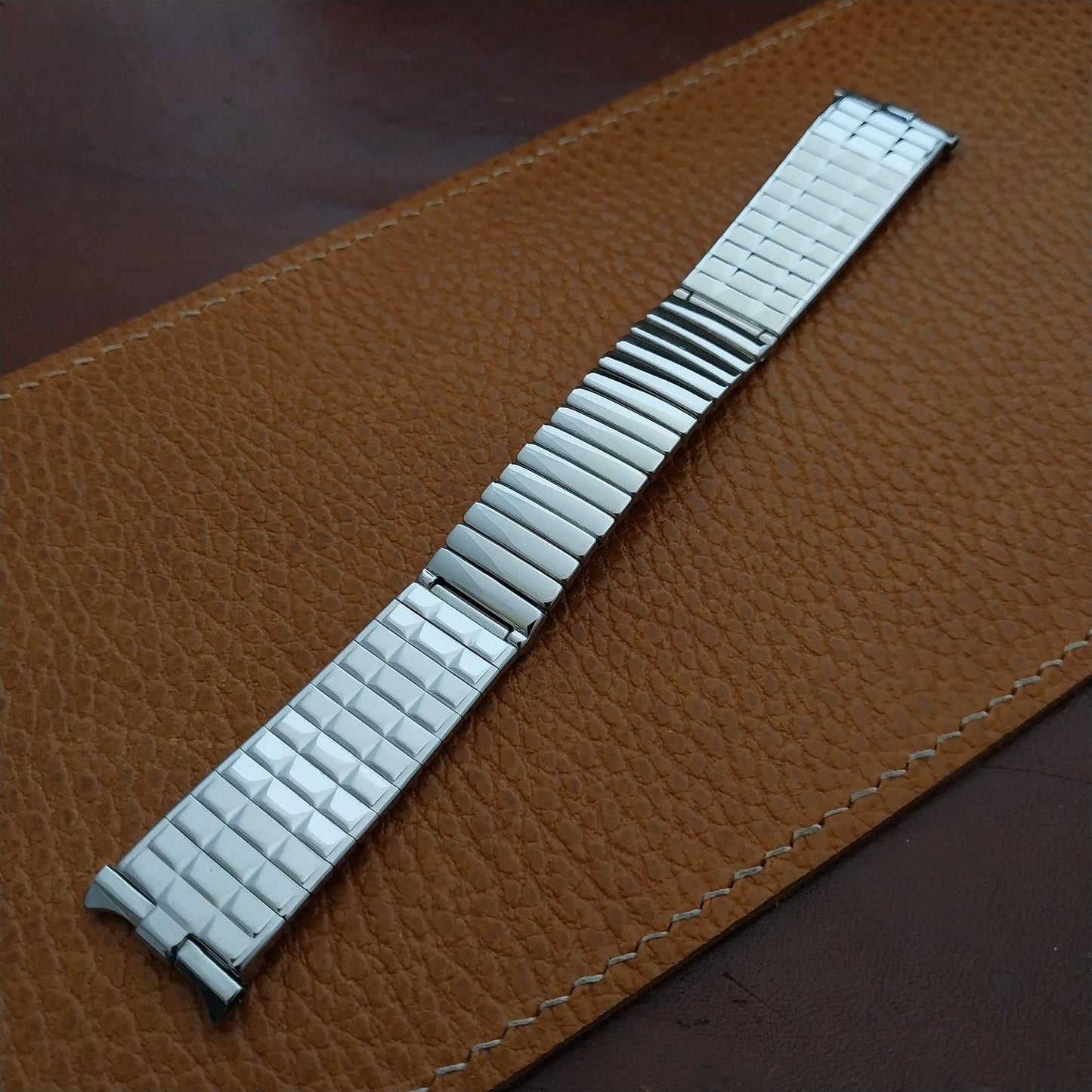 1960s Stainless Steel JB Champion 19mm 18mm 17mm Unused NOS Vintage Watch Band