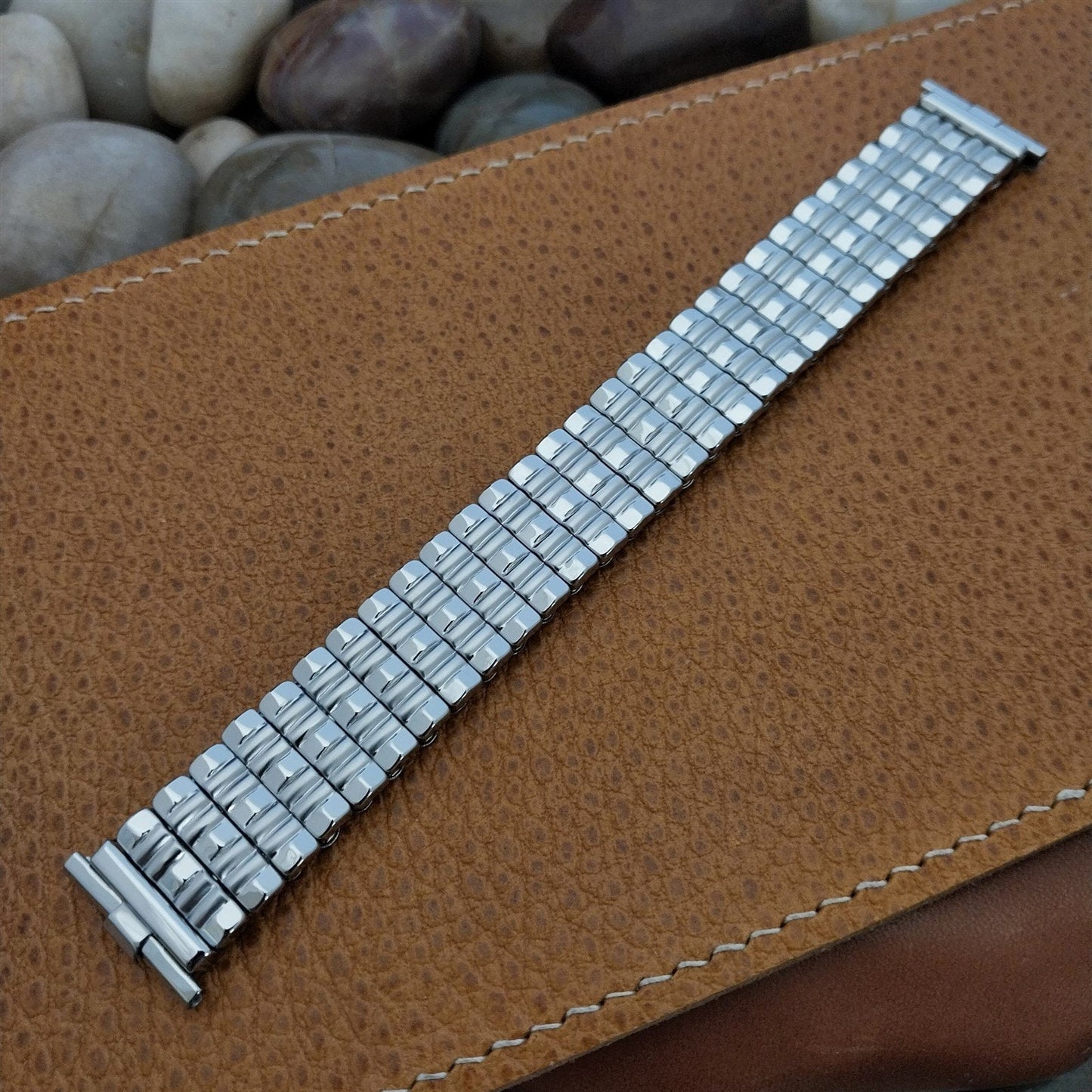 19mm 18mm 17mm Stainless Steel JB Champion mcm nos Vintage Watch Band