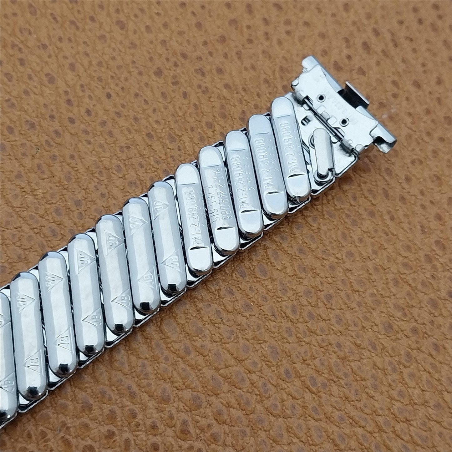 19mm 18mm 17mm Stainless Steel JB Champion mcm nos Vintage Watch Band