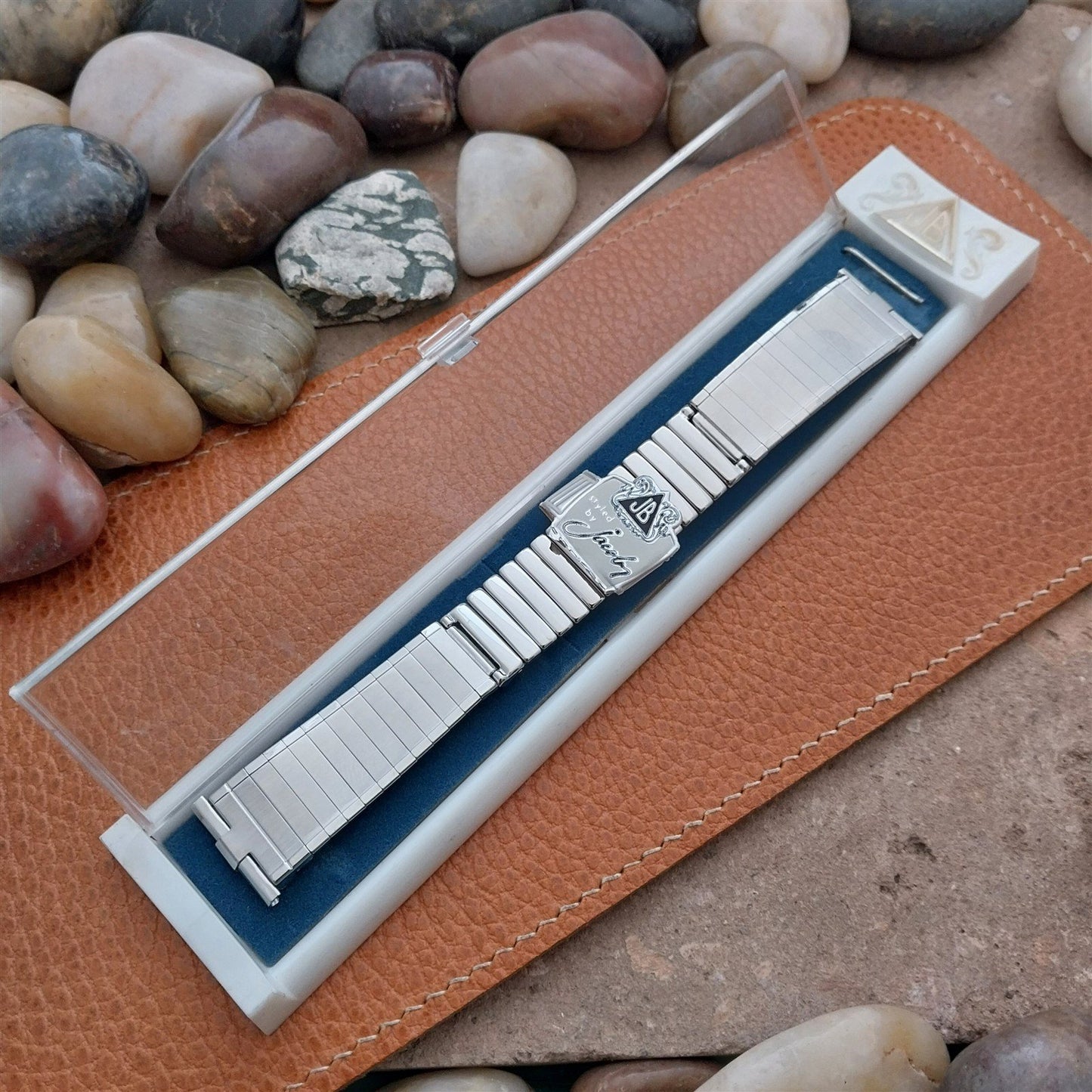 Vintage 19mm 18mm 17mm Classic 1960s Stainless Steel JB Champion NOS Watch Band