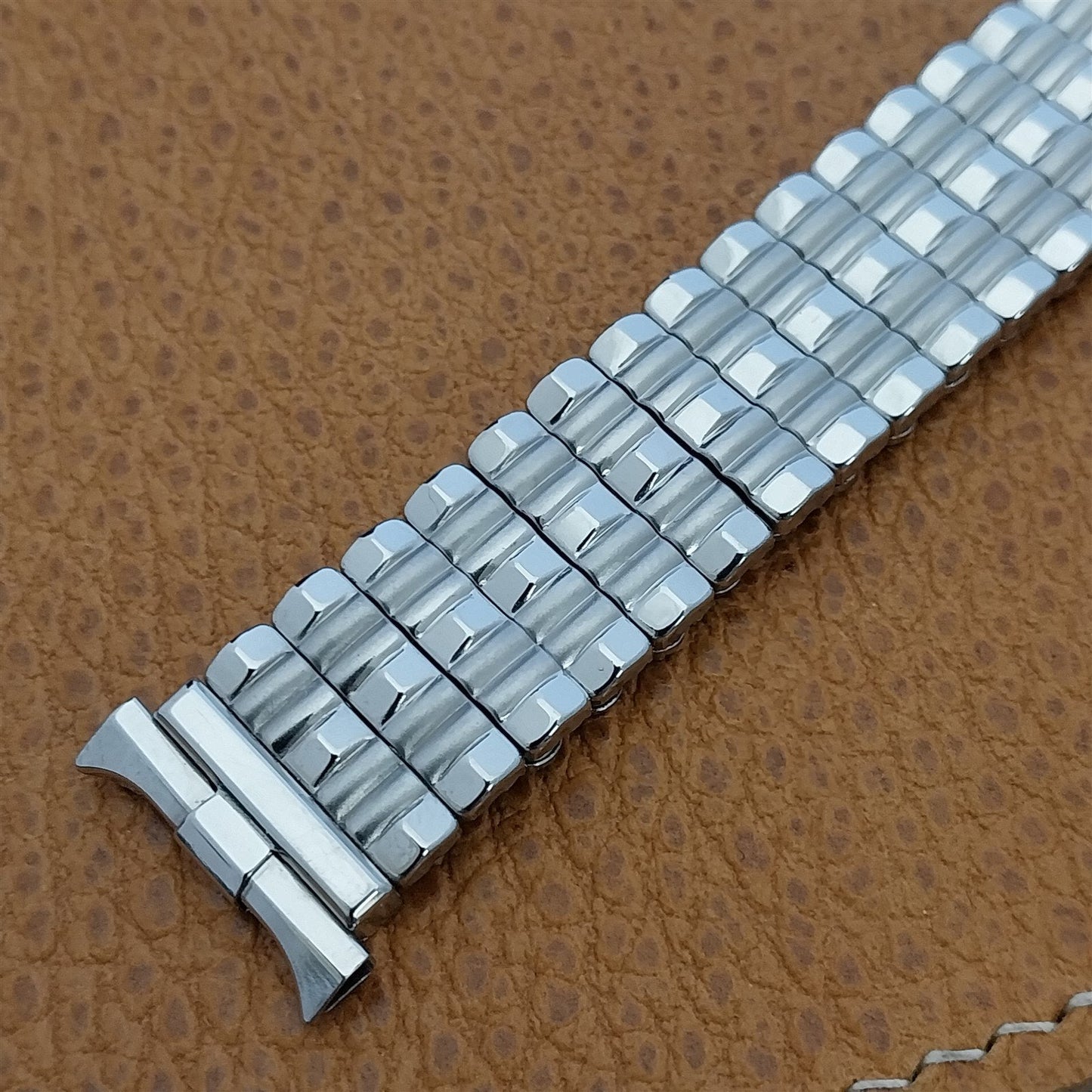 Vintage 19mm 18mm 17mm 1960s Stainless Steel JB Champion mcm Watch Band