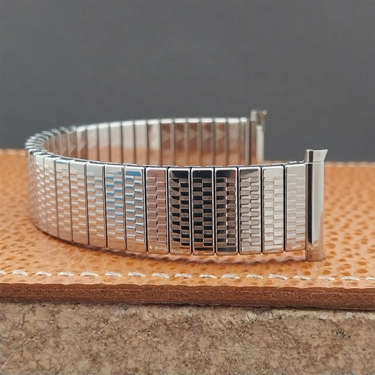 JB Champion Stainless Steel Expansion 1970s Vintage Watch Band 16mm 18mm 19mm