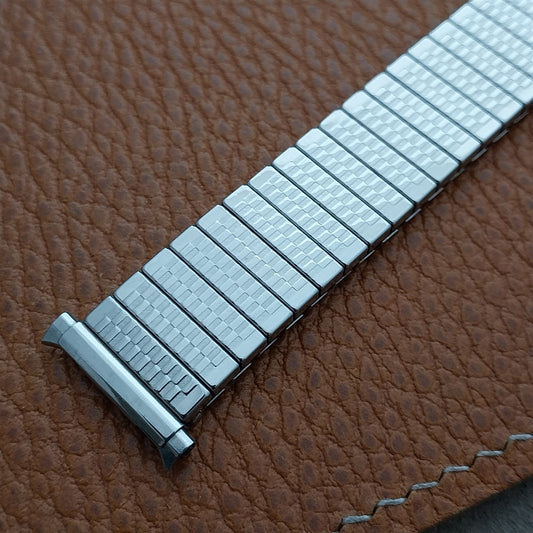 JB Champion Stainless Steel Expansion 1970s Vintage Watch Band 16mm 18mm 19mm