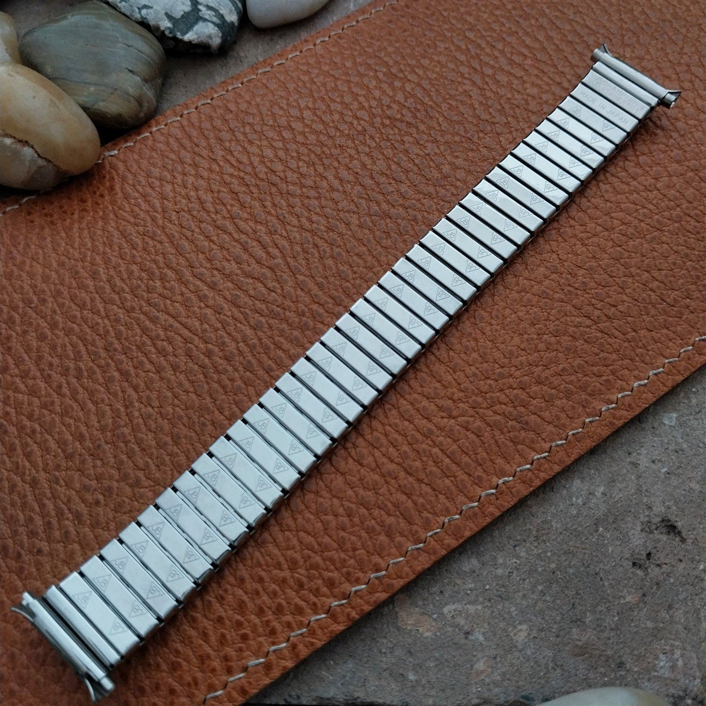 JB Champion Stainless Steel Expansion 1970s Vintage Watch Band 16mm 18mm 19mm