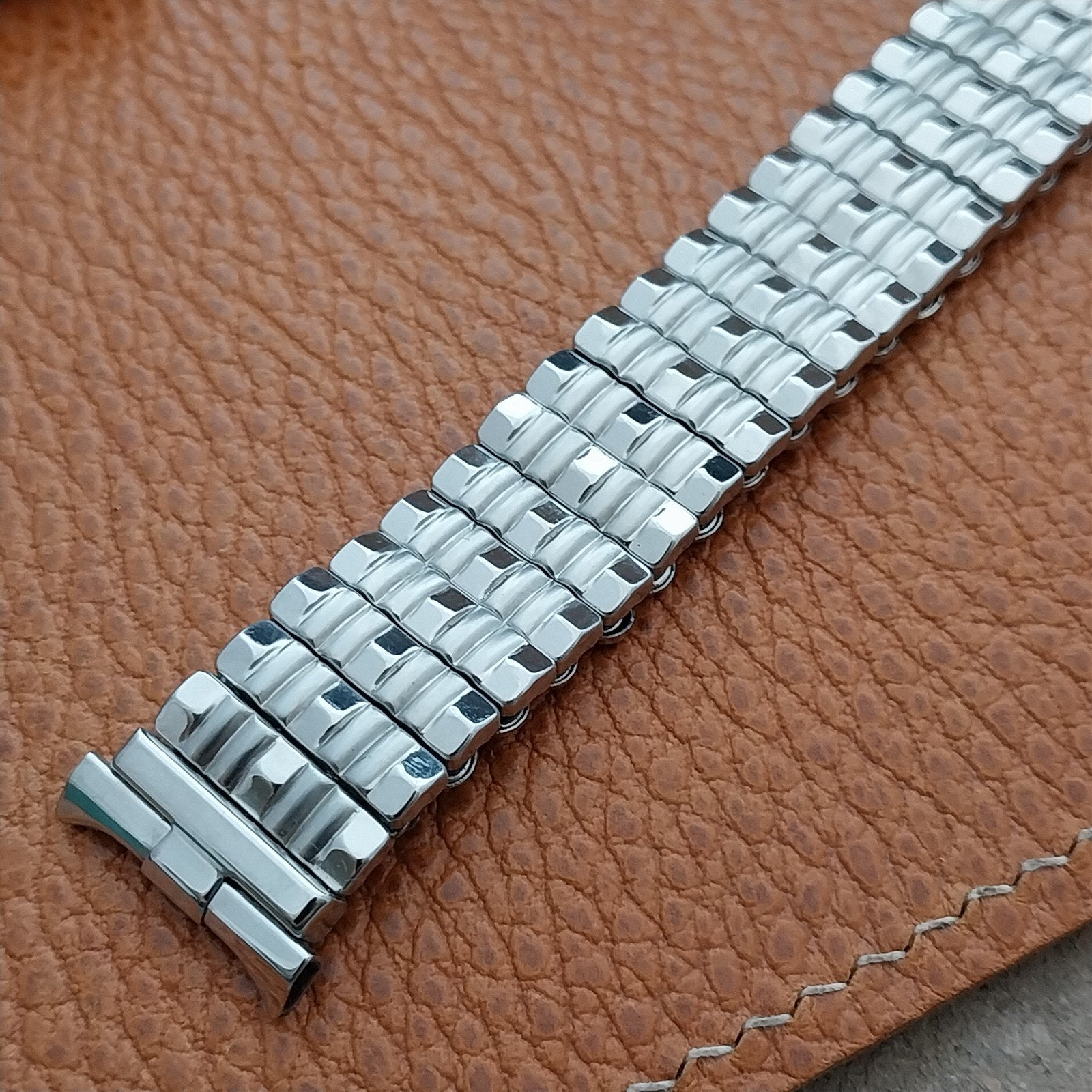 18mm 19mm Stainless Steel JB Champion Classic 1960s Unused Vintage Watch Band