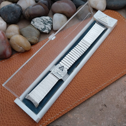 Vintage JB Champion 19mm 18mm 17mm Stainless Steel NOS Classic 1960s Watch Band