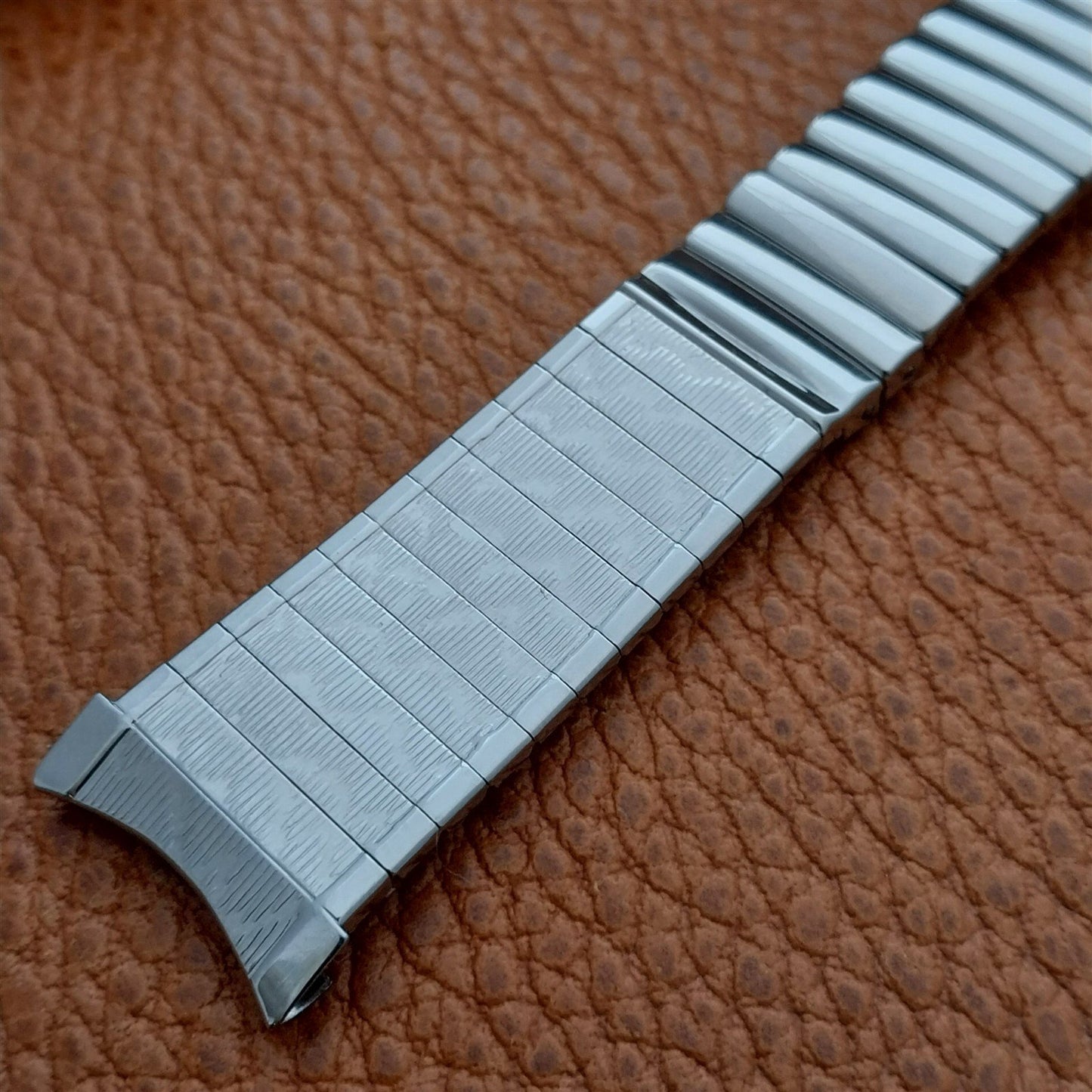 Vintage JB Champion 19mm 18mm 17mm Stainless Steel NOS Classic 1960s Watch Band