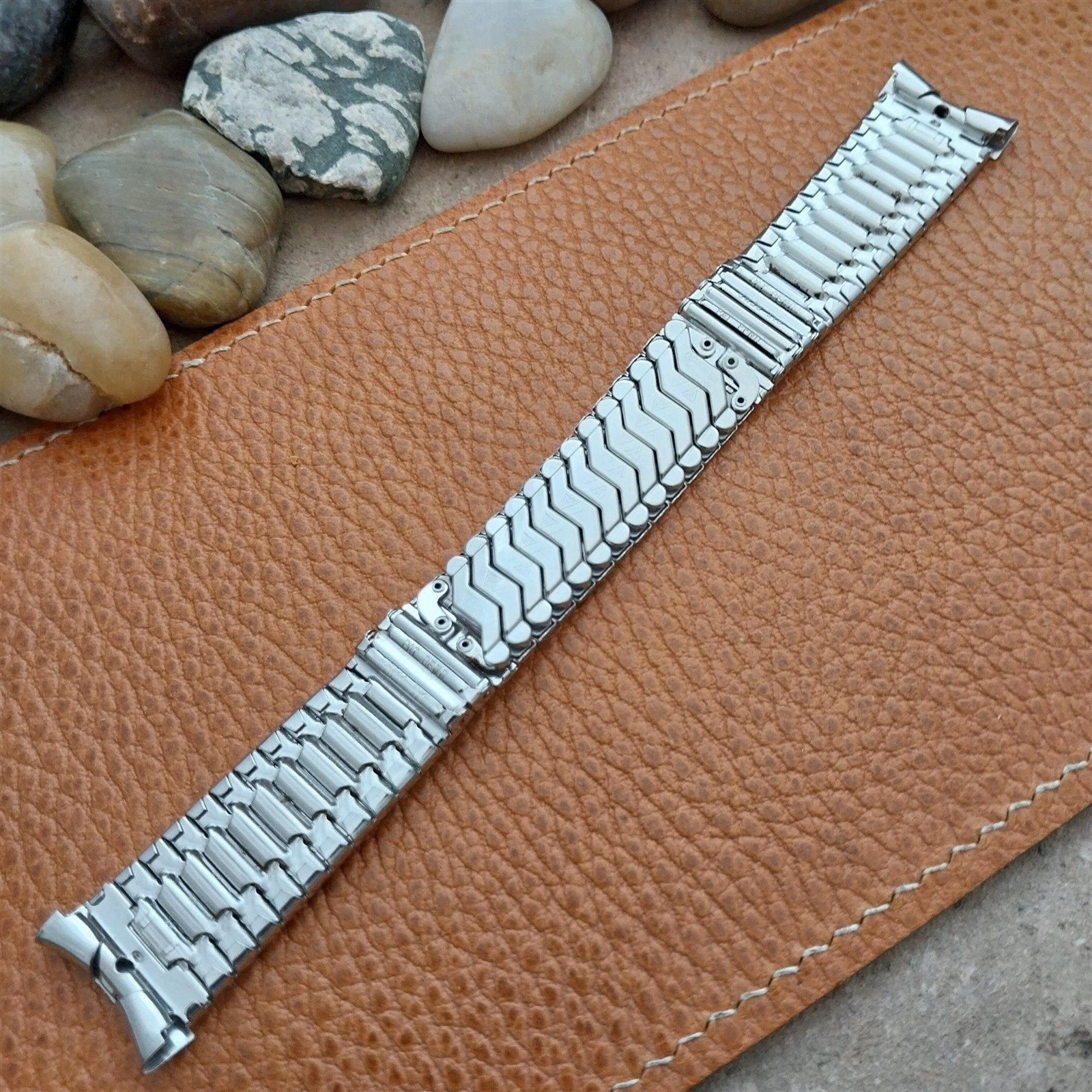 Vintage JB Champion 19mm 18mm 17mm Stainless Steel NOS Classic 1960s Watch Band