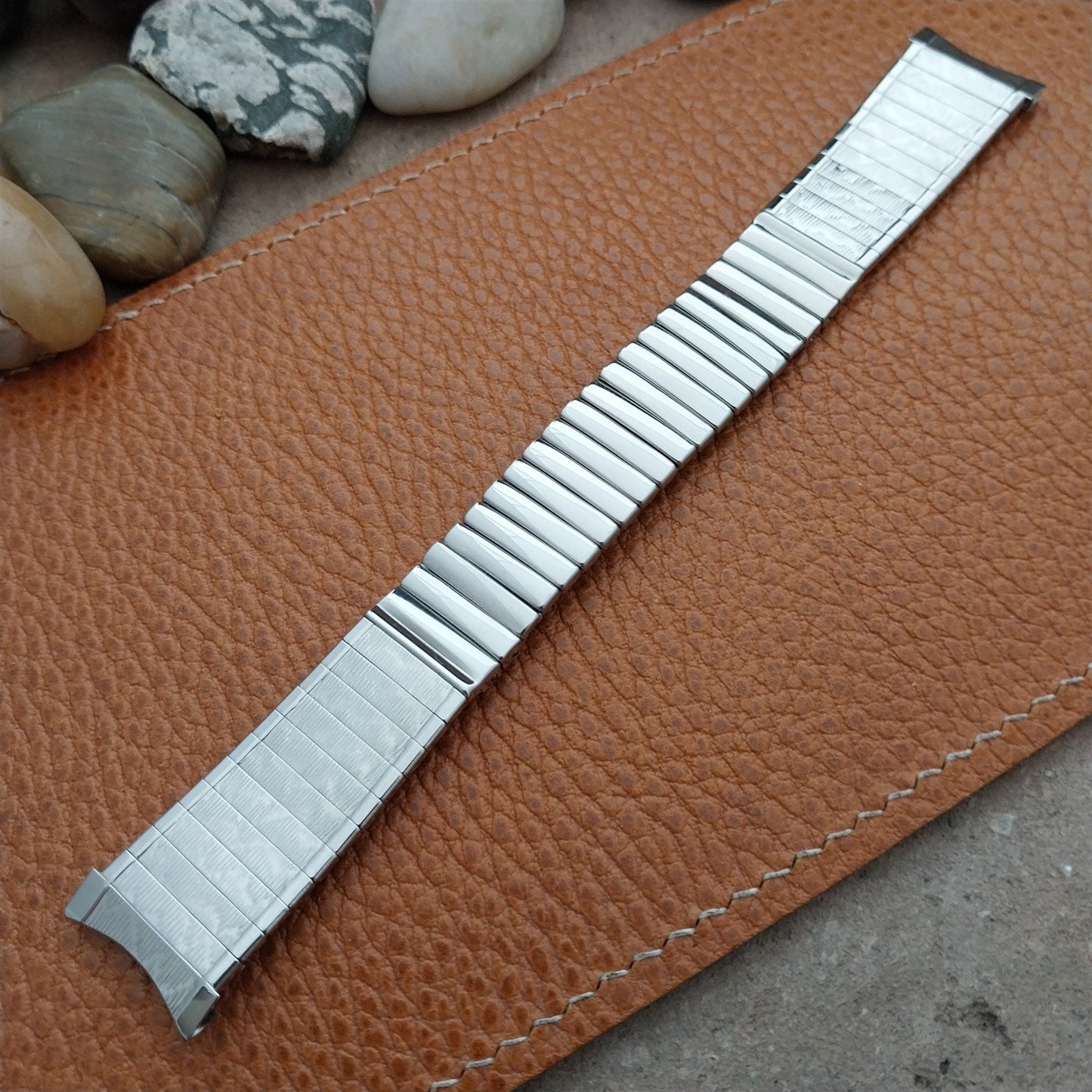 Vintage JB Champion 19mm 18mm 17mm Stainless Steel NOS Classic 1960s Watch Band