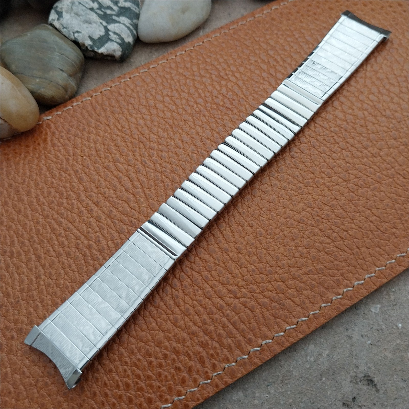 Vintage JB Champion 19mm 18mm 17mm Stainless Steel NOS Classic 1960s Watch Band