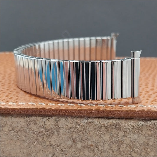 JB Champion Stainless Steel Expansion 1970s Vintage Watch Band 16mm 18mm 19mm