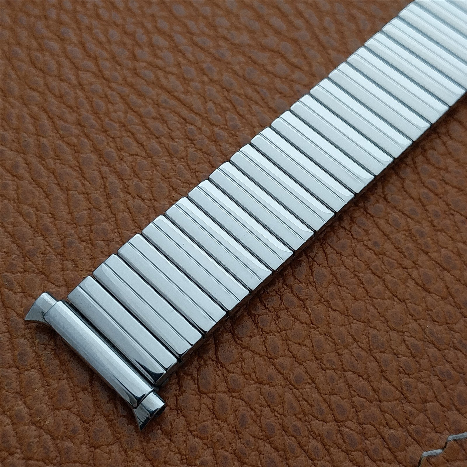 JB Champion Stainless Steel Expansion 1970s Vintage Watch Band 16mm 18mm 19mm