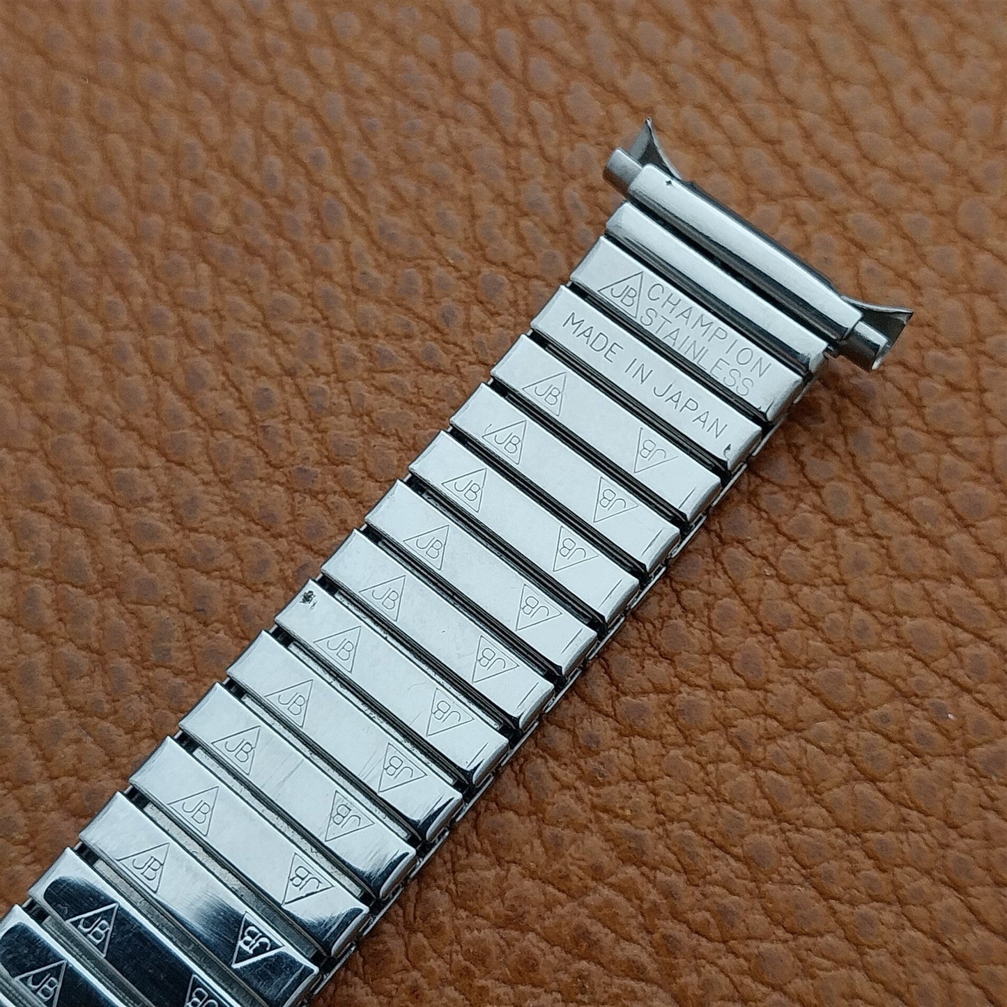 JB Champion Stainless Steel Expansion 1970s Vintage Watch Band 16mm 18mm 19mm