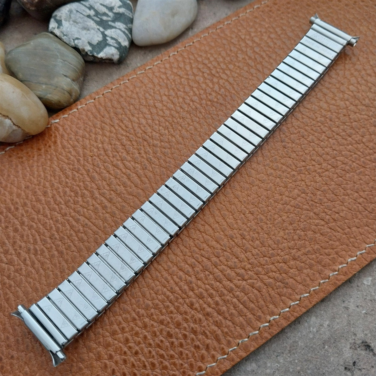 JB Champion Stainless Steel Expansion 1970s Vintage Watch Band 16mm 18mm 19mm