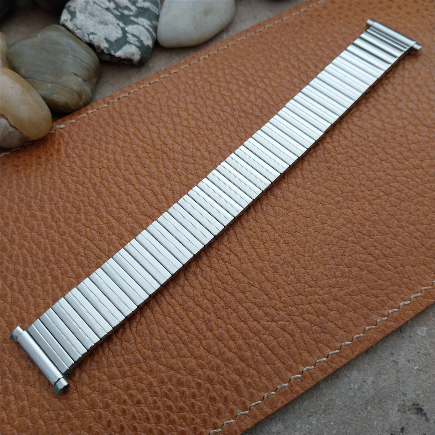 JB Champion Stainless Steel Expansion 1970s Vintage Watch Band 16mm 18mm 19mm