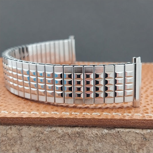 JB Champion Stainless Steel Expansion 1970s old-stock Watch Band 16mm 18mm 19mm