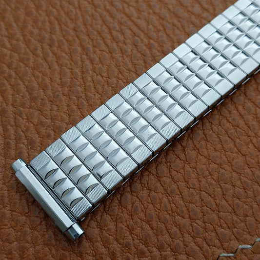 JB Champion Stainless Steel Expansion 1970s old-stock Watch Band 16mm 18mm 19mm