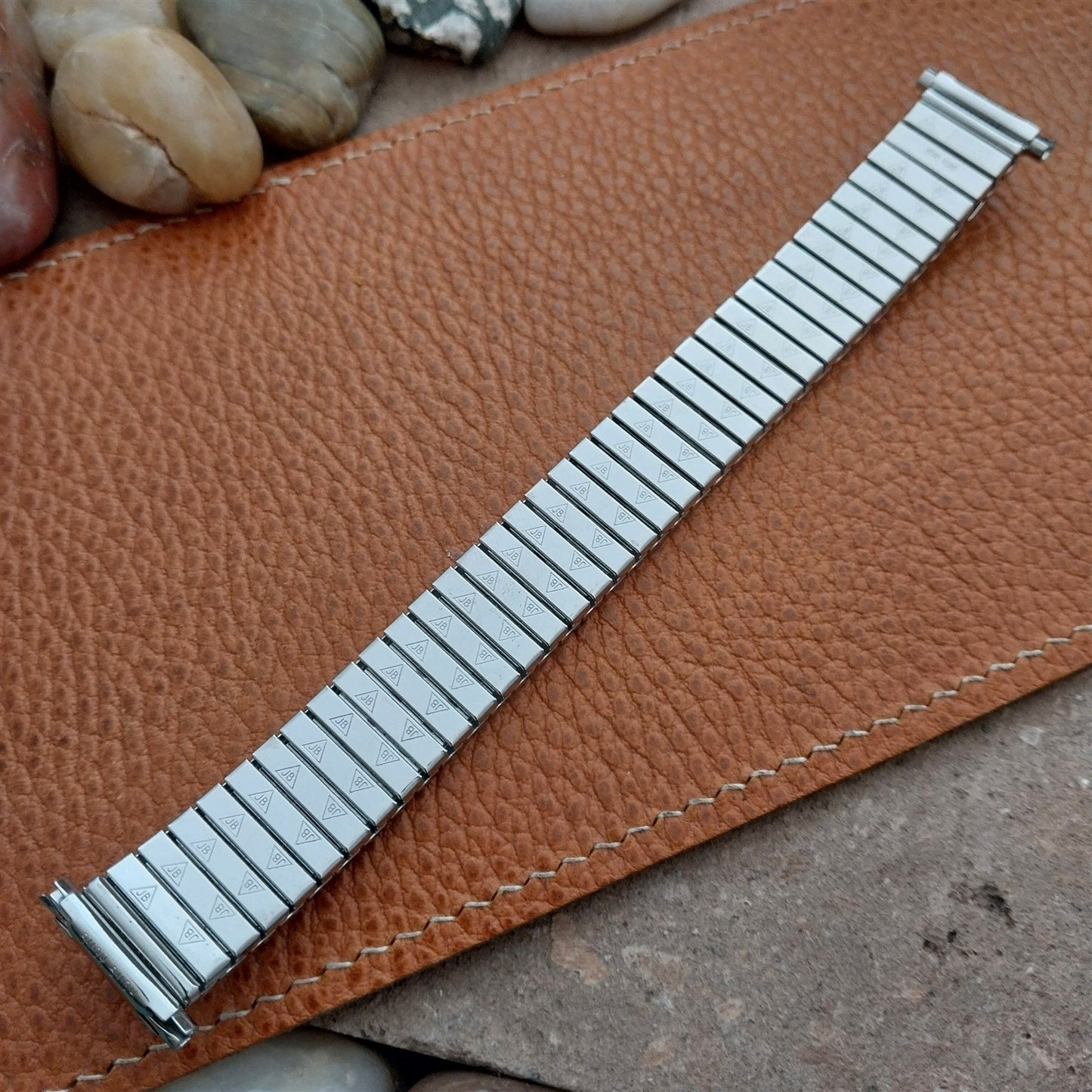 JB Champion Stainless Steel Expansion 1970s old-stock Watch Band 16mm 18mm 19mm