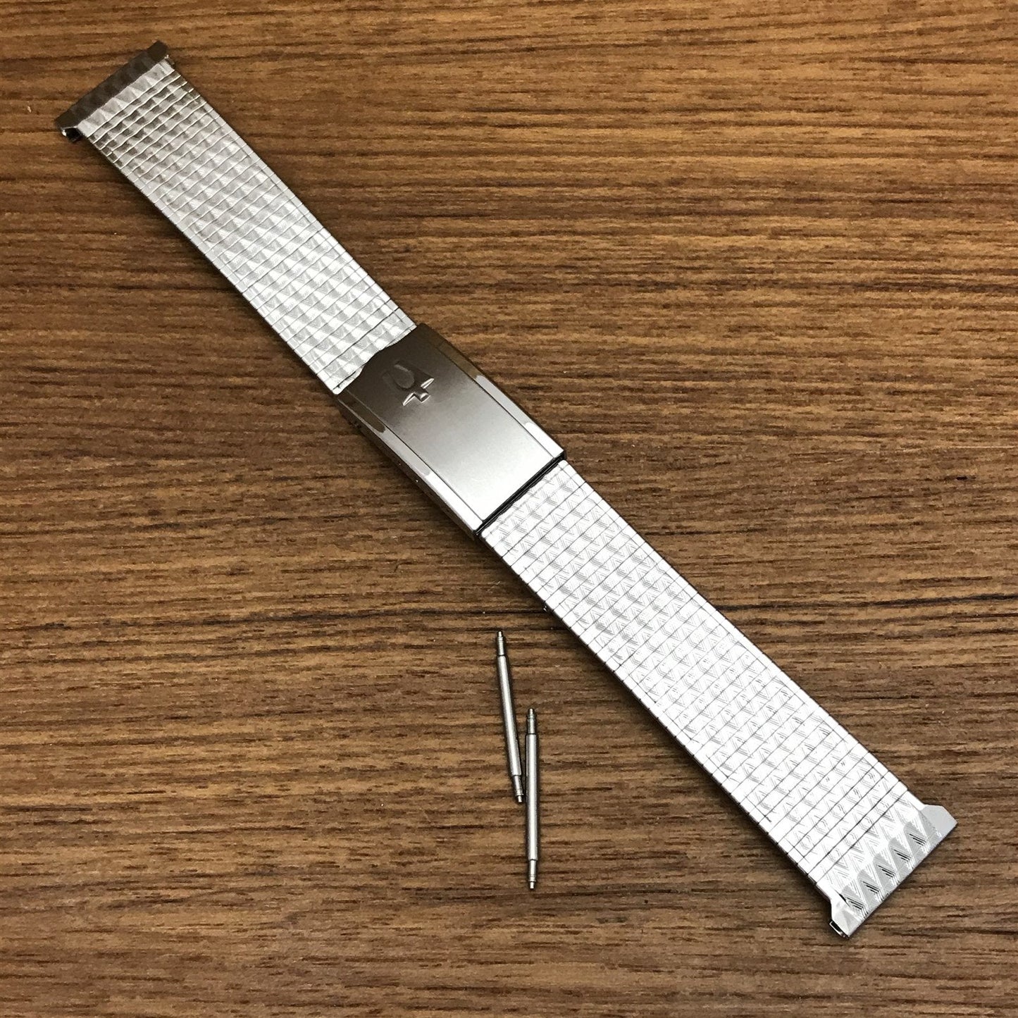 20mm Accutron Stainless Steel Duchess nos Unused 1960s mcm Vintage Watch Band