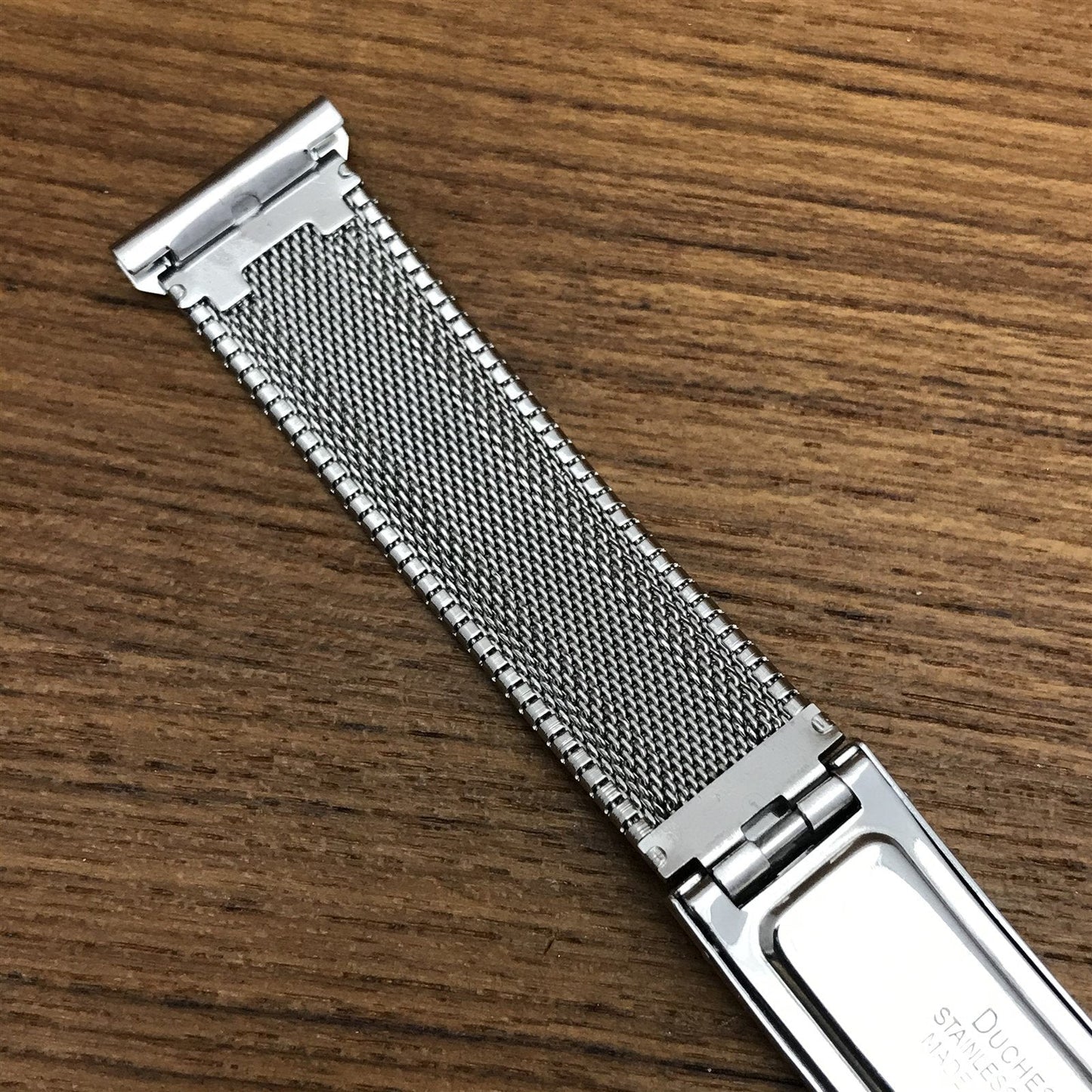 20mm Accutron Stainless Steel Duchess nos Unused 1960s mcm Vintage Watch Band