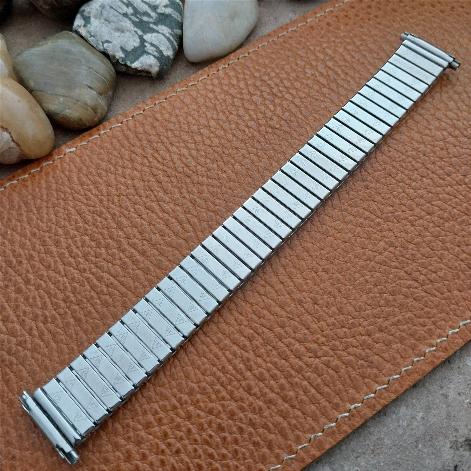 JB Champion Stainless Steel Expansion 1970s Vintage Watch Band 16mm 18mm 19mm