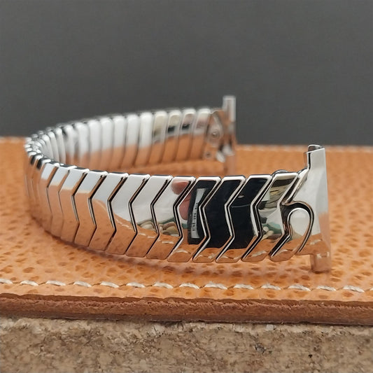 Stainless Steel JB Royal Champion Short Expansion nos 1940s Vintage Watch Band