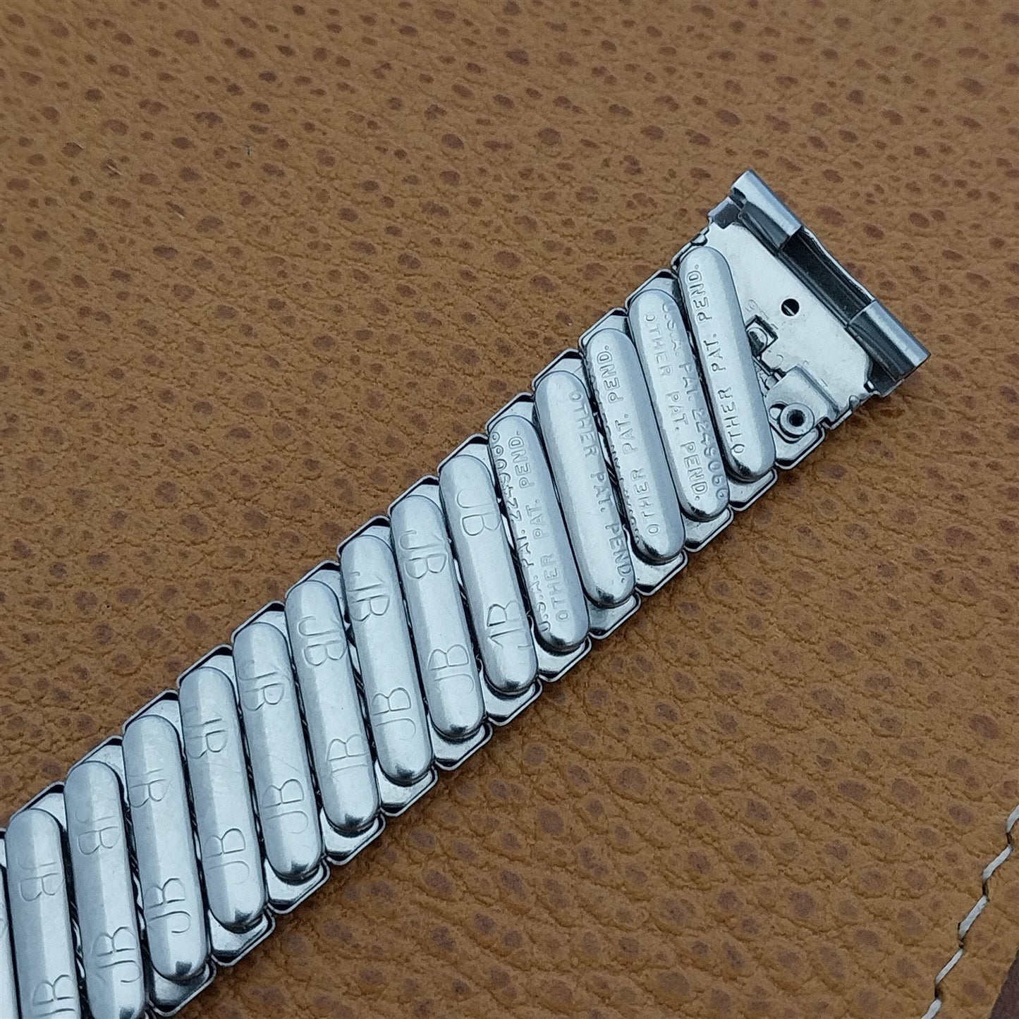 Stainless Steel JB Champion Edgecombe 19mm 18mm Unused 1950s Vintage Watch Band