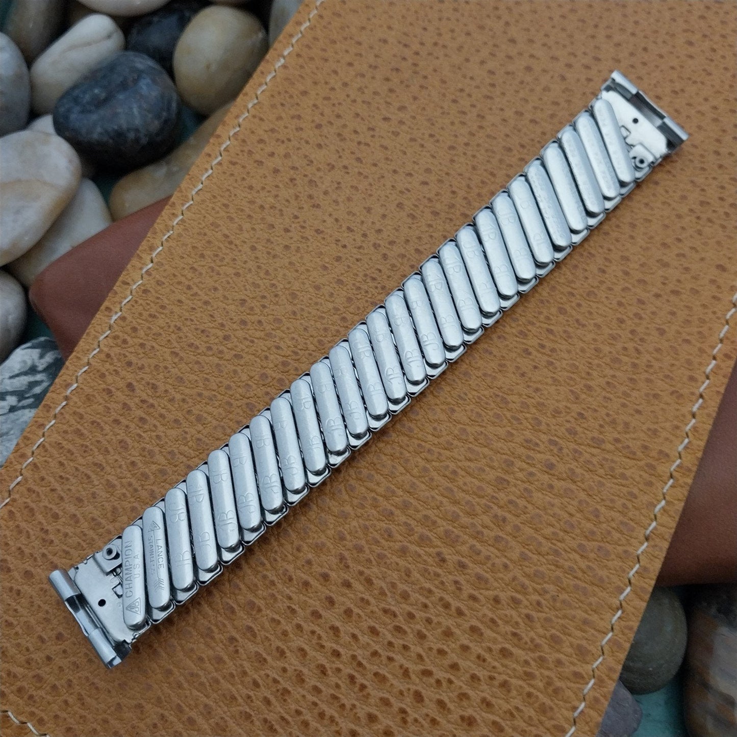 Stainless Steel JB Champion Edgecombe 19mm 18mm Unused 1950s Vintage Watch Band