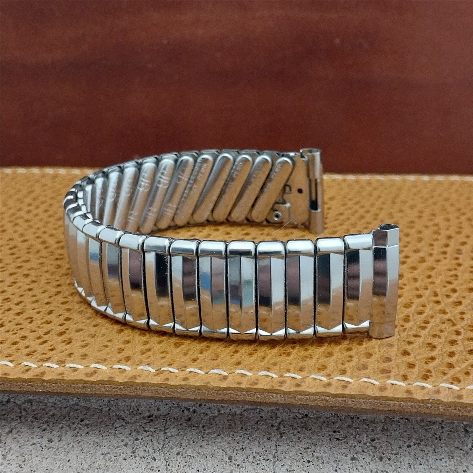 Stainless Steel JB Champion Edgecombe 19mm 18mm Unused 1950s Vintage Watch Band