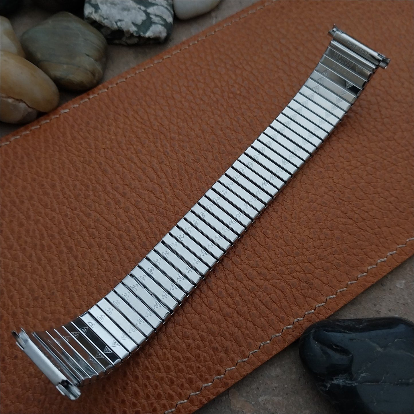 Vintage Stainless Steel JB Champion Unused 1970s Watch Band 18mm 19mm 20mm
