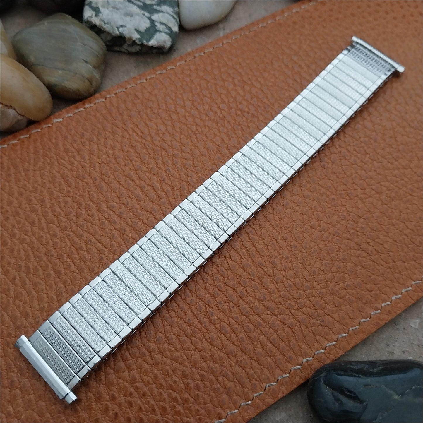 Vintage Stainless Steel JB Champion Unused 1970s Watch Band 18mm 19mm 20mm