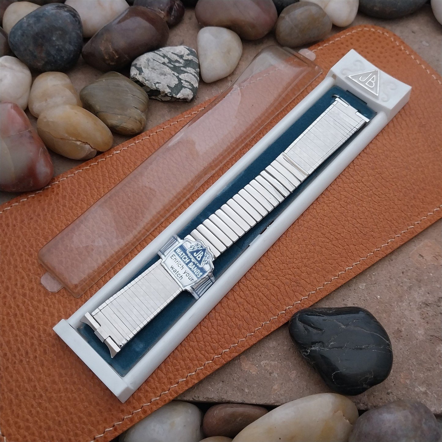 Vintage 19mm 18mm 17mm Stainless Classic Stretch 1960s JB Champion Watch Band