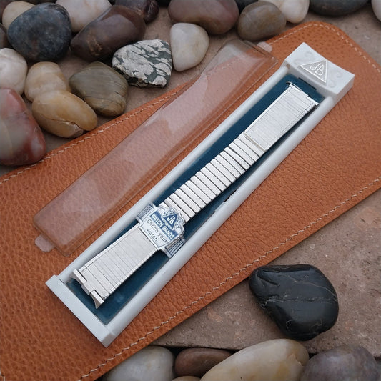 Vintage 19mm 18mm 17mm Stainless Classic Stretch 1960s JB Champion Watch Band