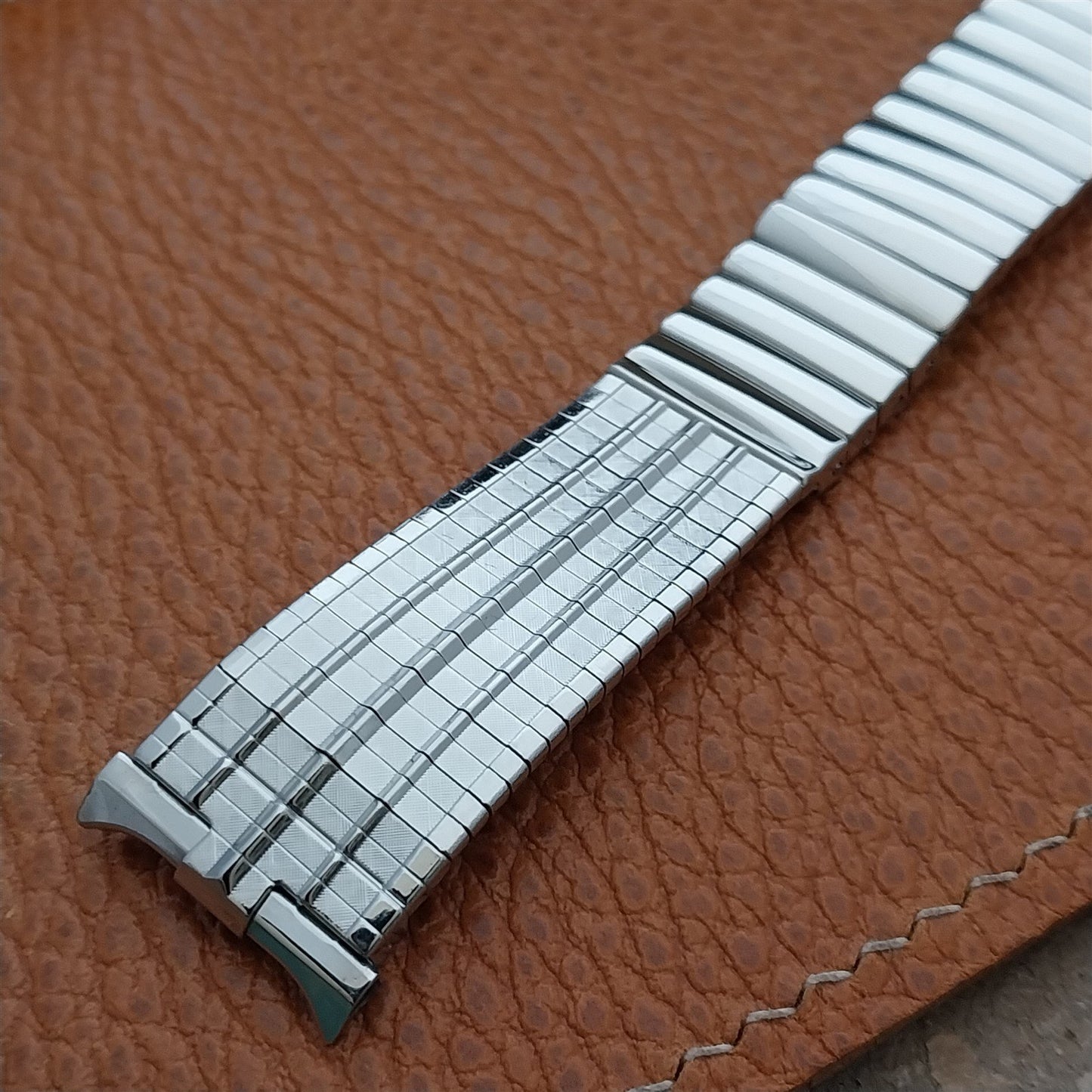 19mm 18mm 17mm JB Champion Stainless Classic Stretch 1960s Vintage Watch Band