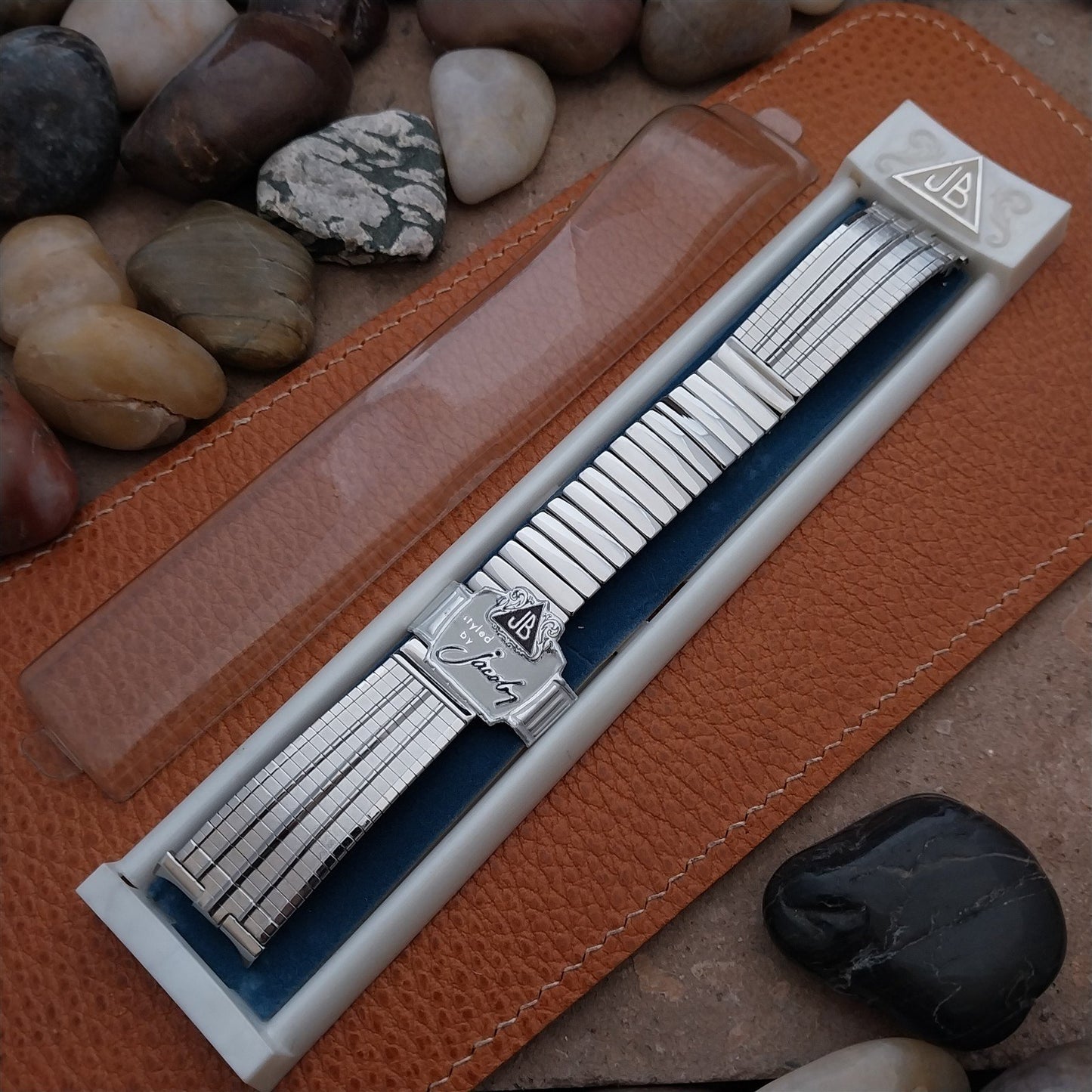 19mm 18mm 17mm JB Champion Stainless Classic Stretch 1960s Vintage Watch Band