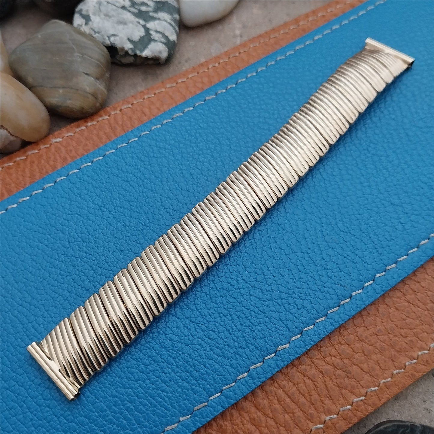 1940s Vintage 5/8" 15mm JB Champion Triumph Gold-Filled Short Unused Watch Band