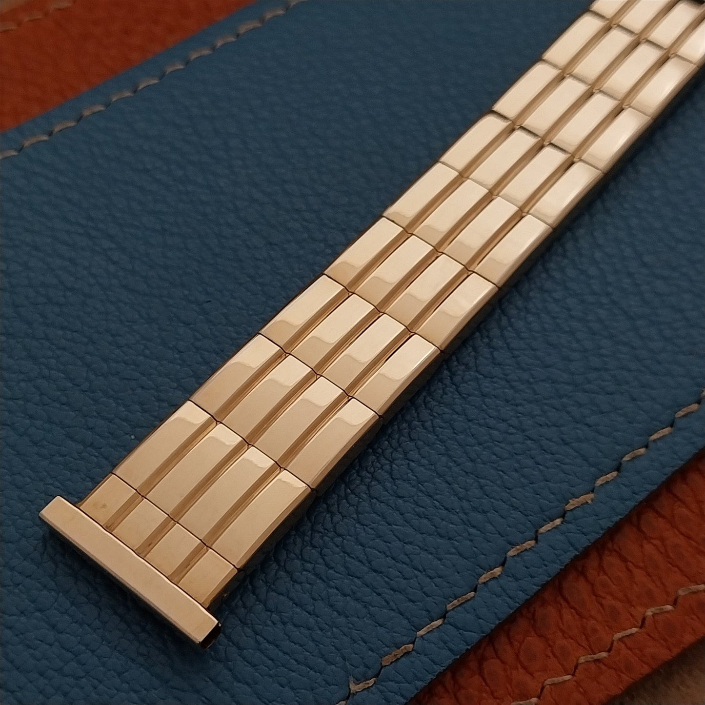 Gold-Filled 19mm 18mm 16mm Gemex Mainline Short Unused 1950s Vintage Watch Band