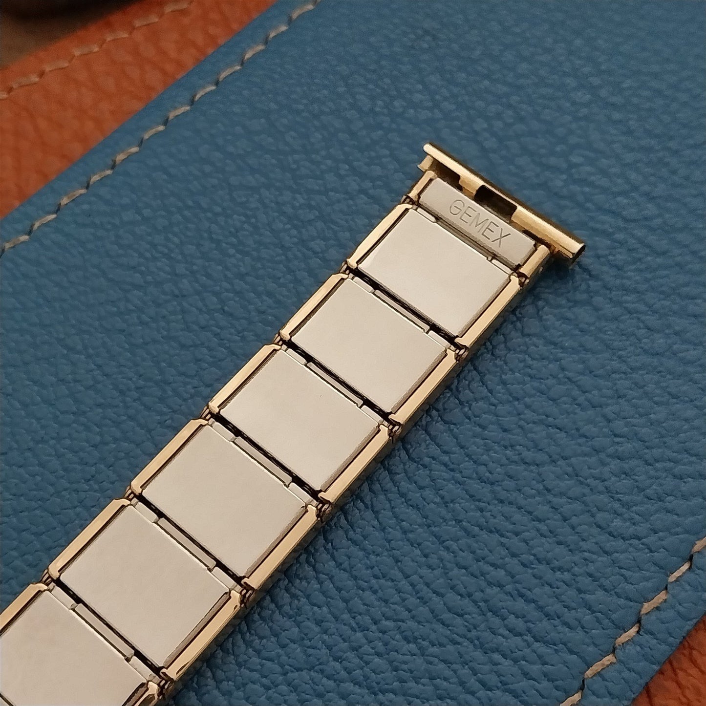 Gold-Filled 19mm 18mm 16mm Gemex Mainline Short Unused 1950s Vintage Watch Band