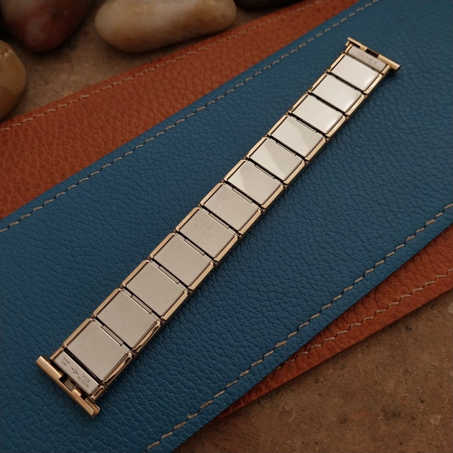 Gold-Filled 19mm 18mm 16mm Gemex Mainline Short Unused 1950s Vintage Watch Band