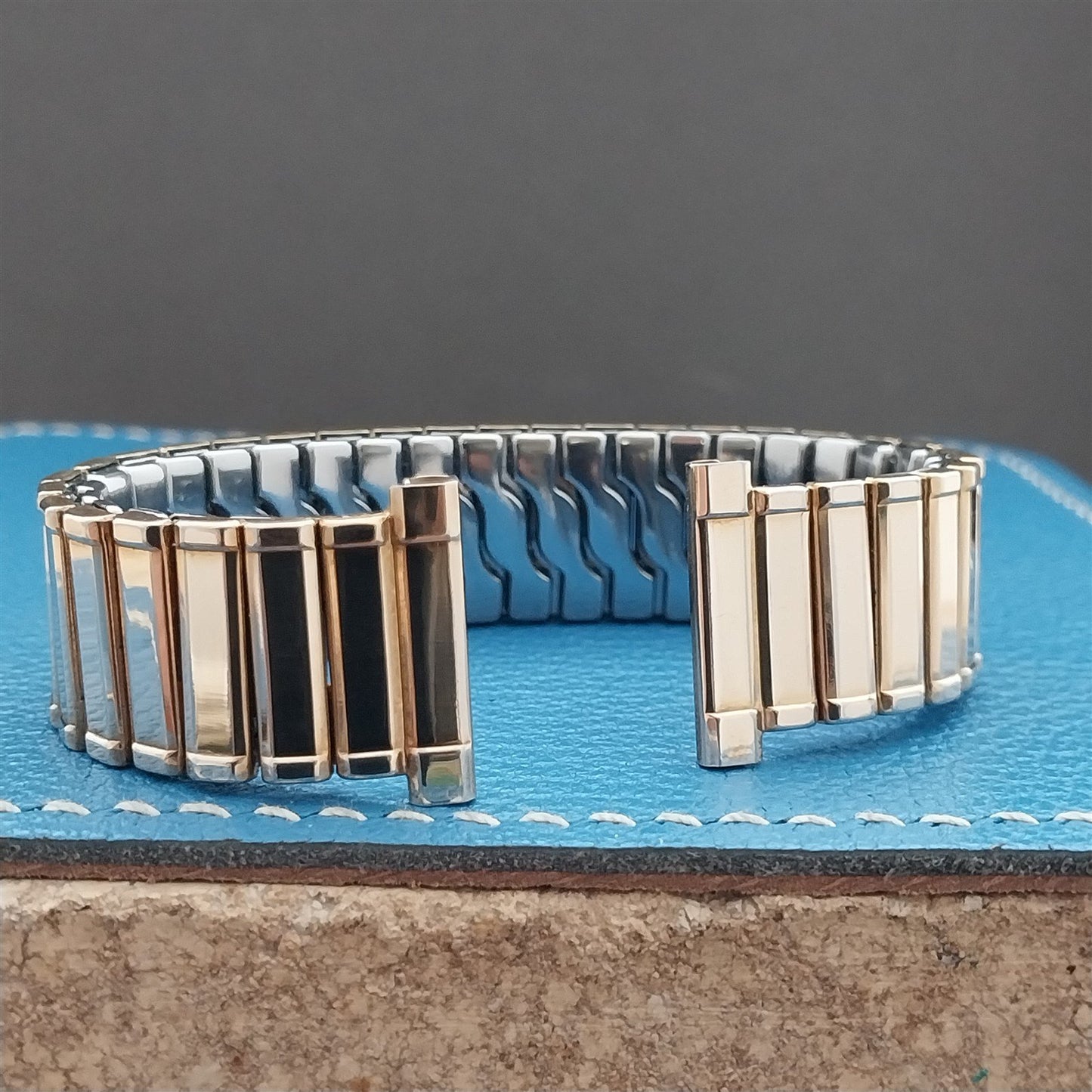 19mm 18mm 16mm Gold Filled Gemex Gondolier Unused 1950s Classic Watch Band