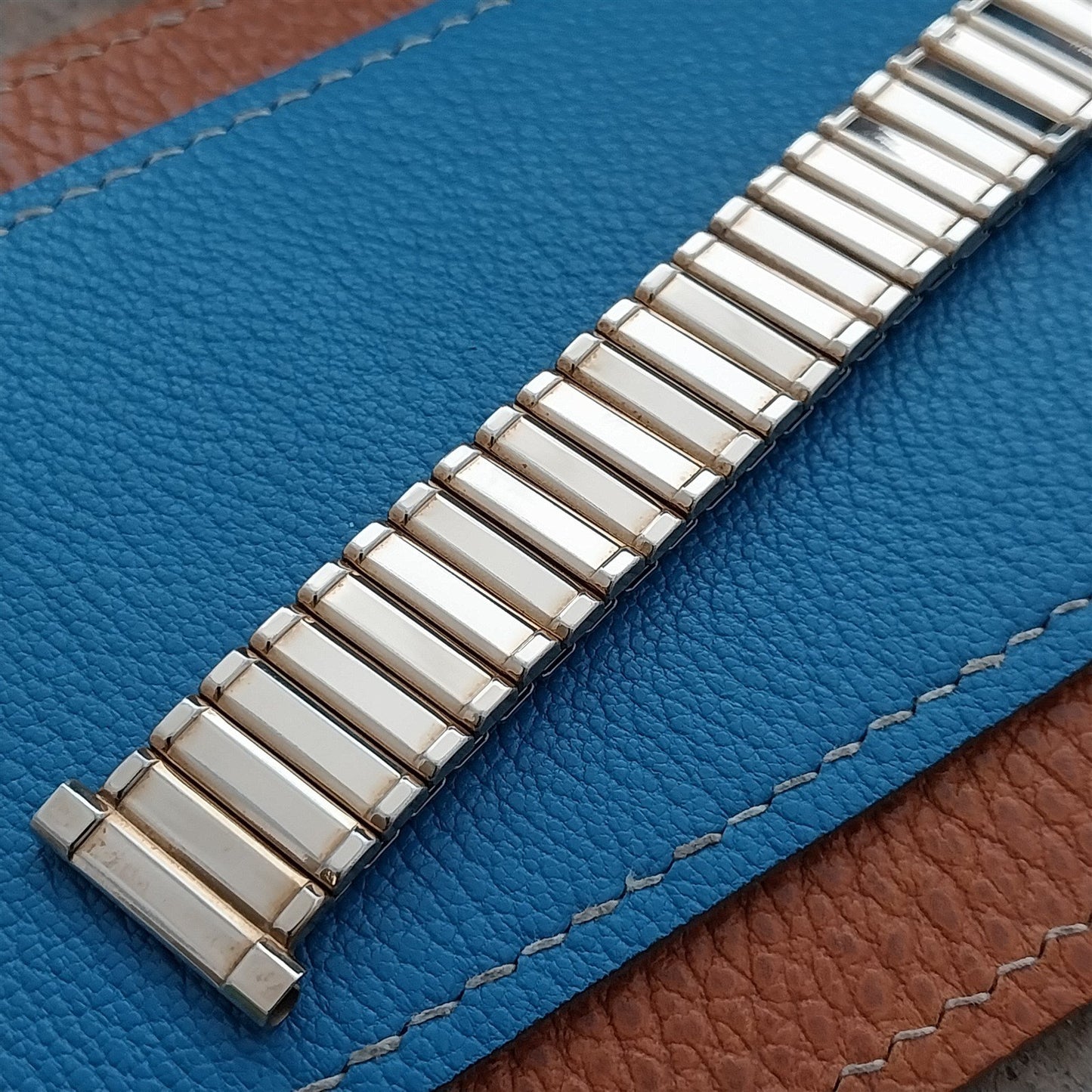 19mm 18mm 16mm Gold Filled Gemex Gondolier Unused 1950s Classic Watch Band