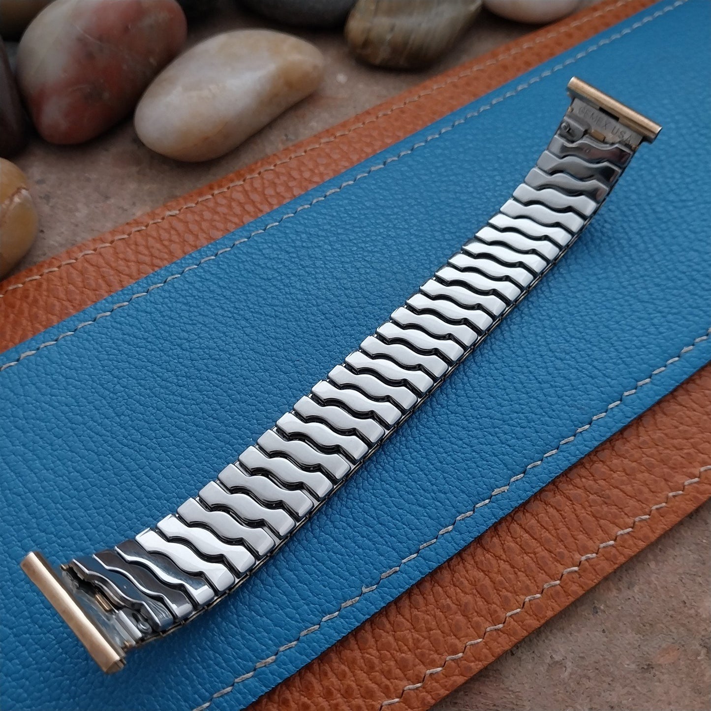 19mm 18mm 16mm Gold Filled Gemex Gondolier Unused 1950s Classic Watch Band