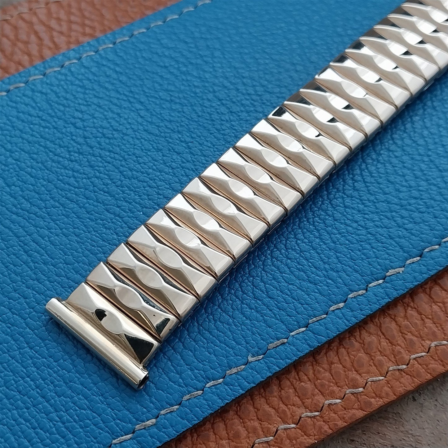 Vintage 19mm 18mm 16mm Gold-Filled Pontiac NOS Classic 1950s Stretch Watch Band