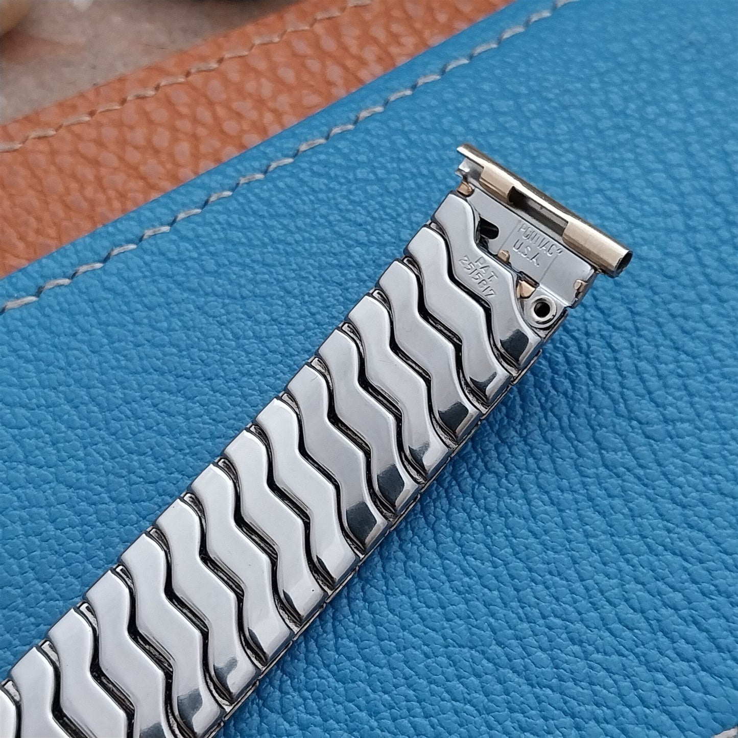 Vintage 19mm 18mm 16mm Gold-Filled Pontiac NOS Classic 1950s Stretch Watch Band