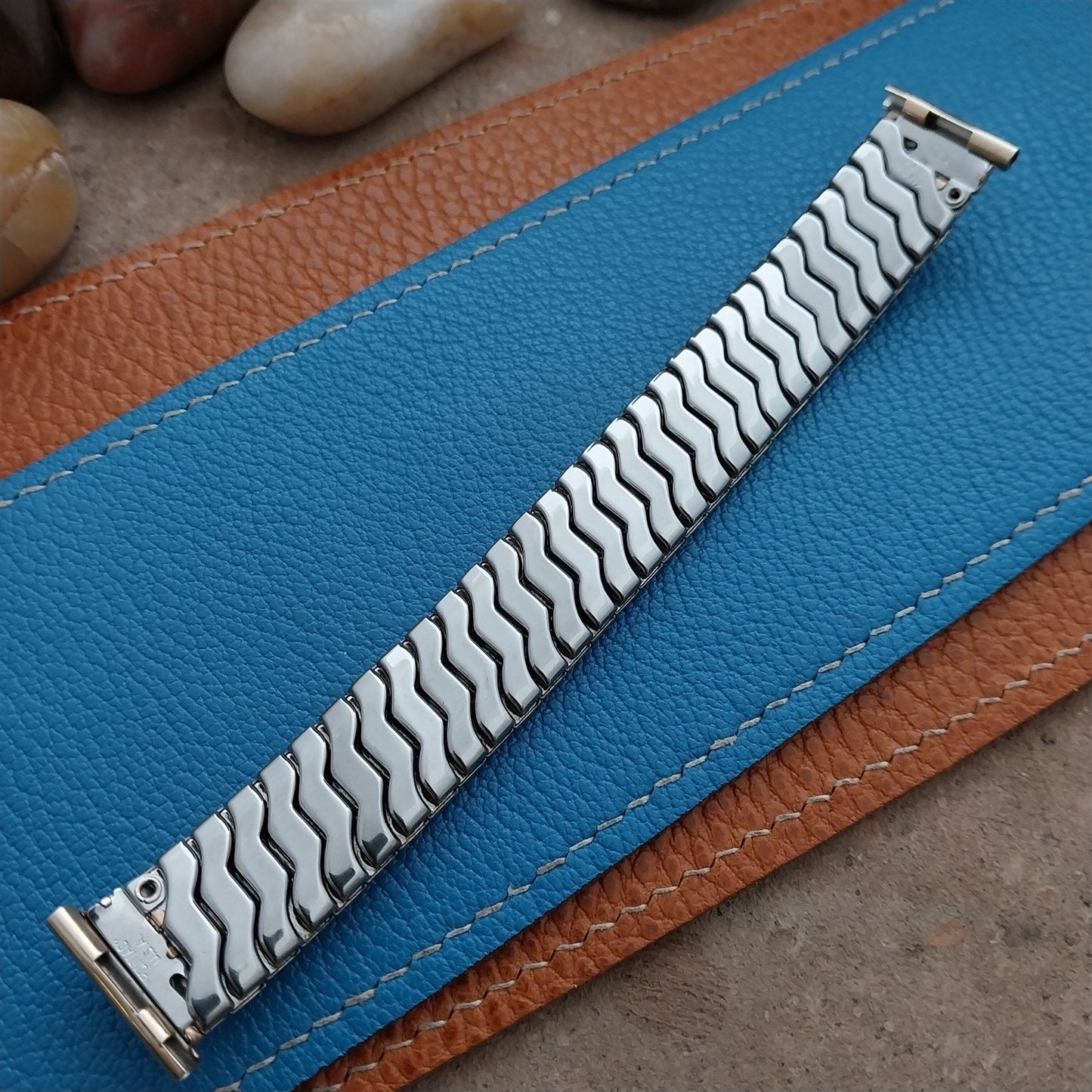 Vintage 19mm 18mm 16mm Gold-Filled Pontiac NOS Classic 1950s Stretch Watch Band