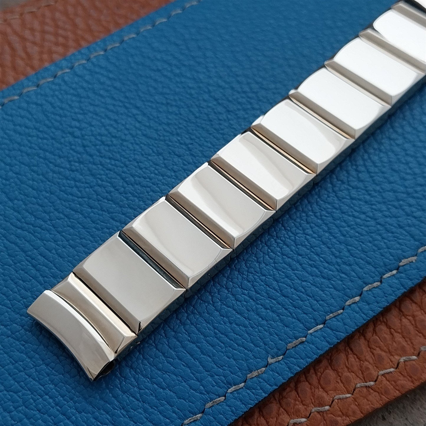 Vintage Gold-Filled 5/8" Gemex Diplomat Unused 1950s Classic Stretch Watch Band