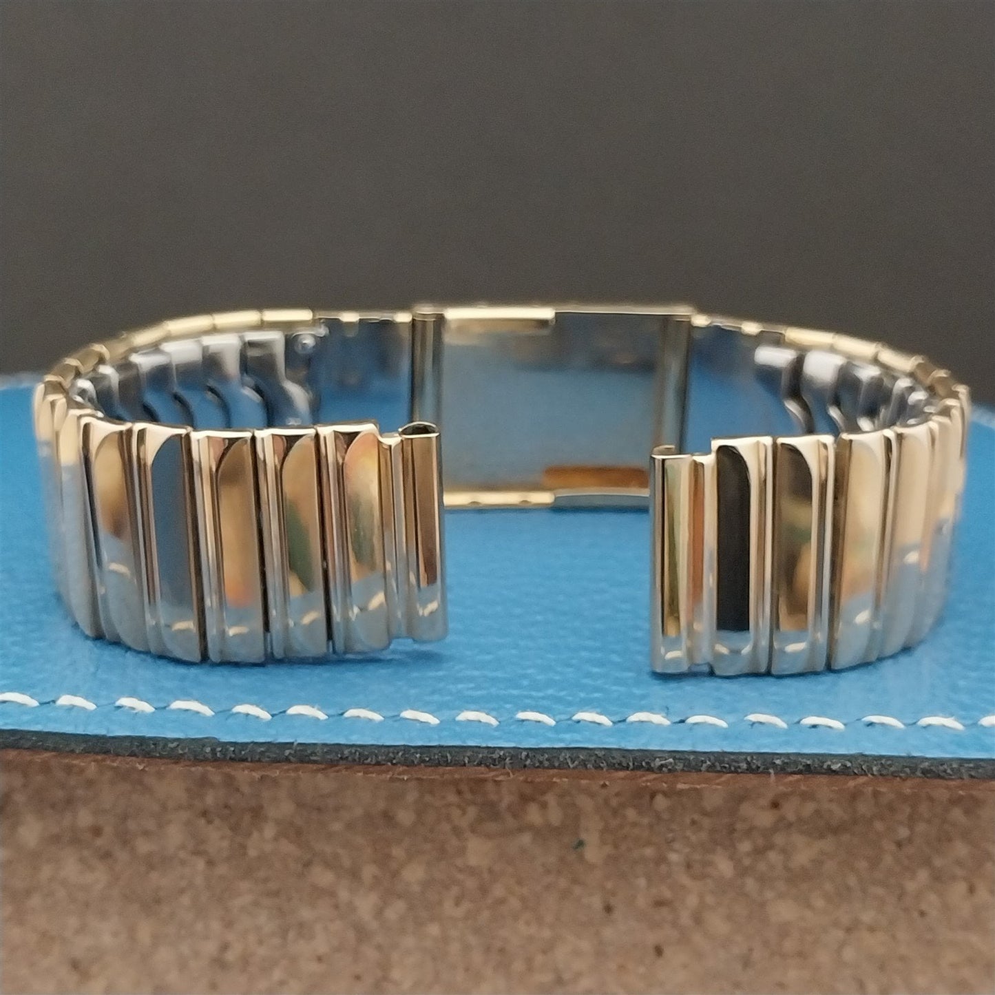 Vintage Wide Gold-Filled 5/8" Gemex Oxford 1950s Classic Unused nos Watch Band