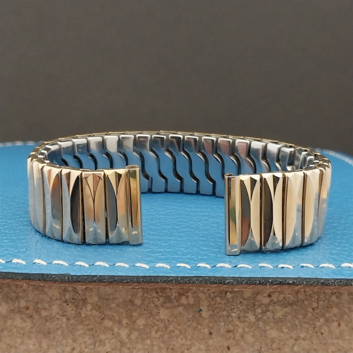 Vintage Short Gold Filled 5/8" Classic Gemex Chevalier Unused 1950s Watch Band